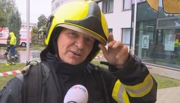 30 kilo výstroje, běh na věž. Reportér TV Nova se pořádně zapotil!