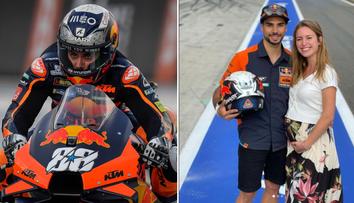 Jezdec MotoGP se oženil s nevlastní sestrou, pár navíc čeká dítě