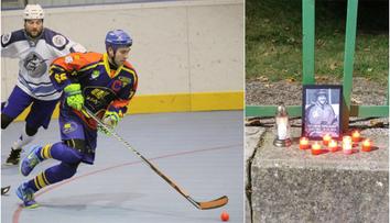 Hokejbalová extraliga se hrála pro zemřelého mistra světa!