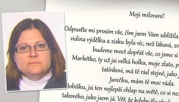 Petra (34) se chce zabít! Nechala tenhle dopis na rozloučenou