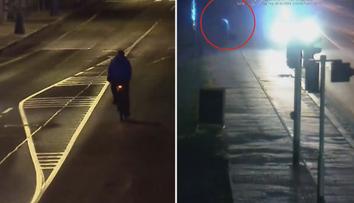 Opilý cyklista kličkoval po silnici, po pádu se ukryl v příkopu