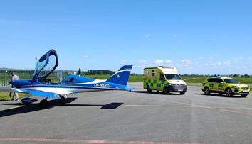 Cestujícímu v letadle se udělalo zle. Sanitka jela přímo na ranvej