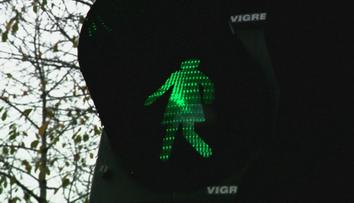 Na slovinských semaforech se objevil piktogram ženy v sukni