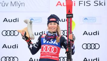 Shiffrinová ve Špindlu přepsala historii. Jste fantastické publikum, zářila v cíli