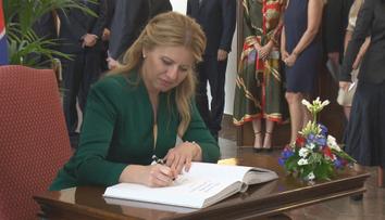 Slovenská prezidentka Čaputová navštívila Prahu