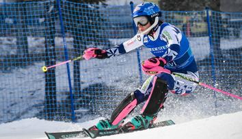 Shiffrinová opět posunula vlastní rekord, Dubovská po pádu nedojela