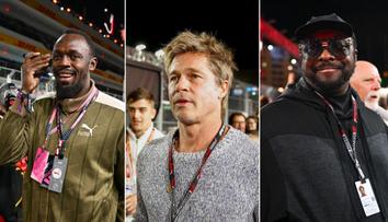 F1 v Las Vegas: Dorazily hollywoodské hvězdy i legendy hudby a sportu