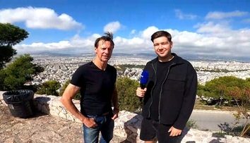 Se Spartou do Řecka! Reportér Nova Sport ukázal se Strakou zákulisí Evropské ligy