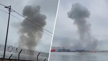 Poplach v Rumunsku. Přístavem otřásla exploze námořního dronu