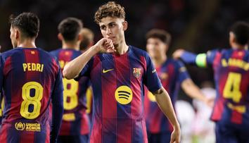 Jako v tenise, Barca přejela Olympiakos 6:1, hattrickem se blýskl López