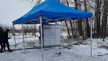 Exploze výdejního místa Zásilkovny. Z velké části boxu nezbylo vůbec nic