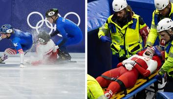 Děsivé chvíle na ZOH. Rychlobruslařka jen těsně unikla velké tragédii