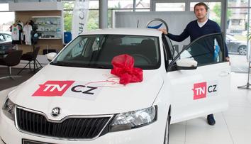 Vyhrál auto v soutěži s aplikací TN.cz. Prozradil, jak to udělal