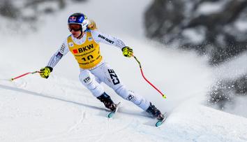 Ledecká se dostává do formy, vyhrála trénink v Crans Montaně