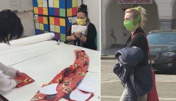 Podomácku vyrobeným látkovým rouškám kvůli opatření odzvonilo