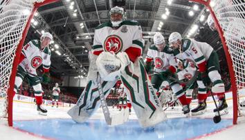 Sport nástrojem propagandy: V KHL na kostce promítli válečný symbol
