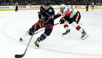 Oslabený Columbus porazil Senators a přeťal sérii osmi proher