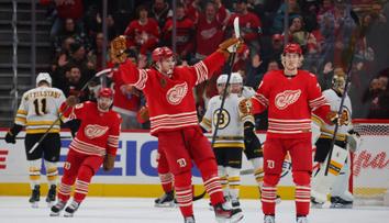 Detroit ukončil proti Bostonu sérii porážek. Asistence Zachy nestačila