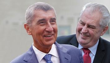 Důvěra v prezidenta Zemana znovu klesla, Babiš si přilepšil o procento