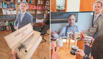 Primátor Hřib ukázal novou šavli a mluvil o kandidatuře na prezidenta!