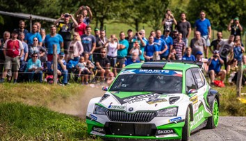 Ve Valašské rallye byl nejlepším Čechem Kopecký, zvítězil Grjazin