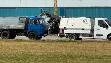V Náměšti se zřítil armádní vrtulník. Na palubě bylo pět vojáků, jeden zemřel