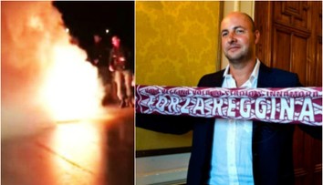 HRŮZA: Fanoušci po derby zapálili autobus. Byl u toho i kouč Zeman