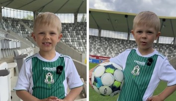 Reklama na roztomilost! Syn jablonecké hvězdy zve fanoušky na finále MOL Cupu