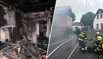 Kvůli sousedovi začal hořet dům se 4 dětmi. Hasič na místě zjistil, že jde o jeho rodinu