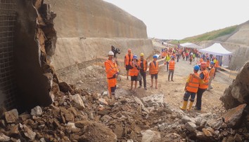 Železničáři razí tunel na Táborsku, vlaky budou jezdit rychleji