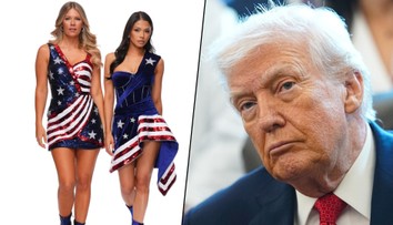 Dárek pro Trumpa? Krásky z UFC odhodily bikiny a oblékly americkou vlajku