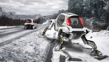 V Hyundai zkřížili auto a zvíře. Neuvěřitelný koncept umí chodit