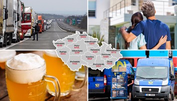 Nejlépe se žije na jihu Čech! Rozhodl nájem, pošta i pivo. PŘEHLED krajů
