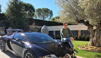 Ronaldovy trable na dovolené: Vůz za 50 milionů musela odvézt odtahovka