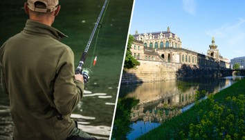 Opilý cizinec pobouřil Němce. Chytal ryby ve vodě u historické památky Drážďan