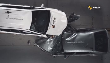 Po zhlédnutí tohoto crash testu už nebudete chtít staré auto