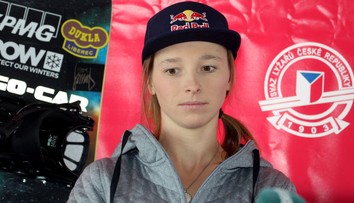Olympionička Pančochová skončila pod lavinou. Kolegové ji vytáhli na poslední chvíli