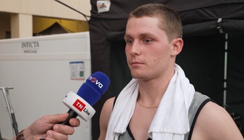 Nedalo se moc předjíždět, řekl Staněk po sprintu. Stěžoval si na velké horko