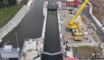 Prodloužení Baťova kanálu do Hodonína se otevře dříve, než se plánovalo