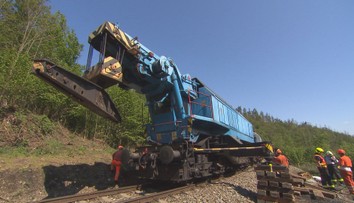 Vraky vagonů u Klínce jsou pryč. Škoda přesáhla devět milionů