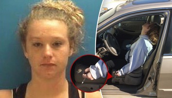 Erika (25) se zfetovala před svým dítětem! Chlapeček brečel v autě