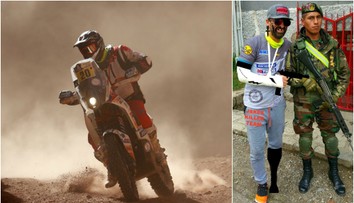 Smolný Dakar: Zásah bleskem, pád, na letišti mysleli, že má zbraň!