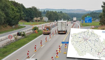 Letos nás čekají stovky uzavírek silnic. Tady se bude opravovat