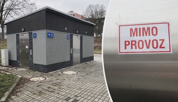 V Plzni na nádraží mají luxusní WC! Cestující ale musí močit do přírody