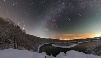 Velká noční podívaná přichází. Vrcholí silný meteorický roj Geminidy