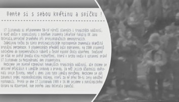 Tajné schůzky a přípravy. Státní bezpečnost před 30 lety věděla o 17. listopadu