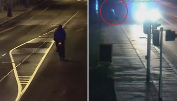 Opilý cyklista kličkoval po silnici, po pádu se ukryl v příkopu
