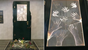 Proč?! Památník Wintonových dětí na Hlavním nádraží zničil vandal