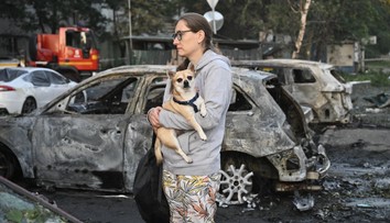 Kyjevem otřásly hlasité exploze. Město hlásí mrtvé a desítky zraněných
