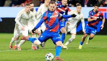 Vydra zahodil penaltu, Sparta v Plzni ztratila v boji o titul